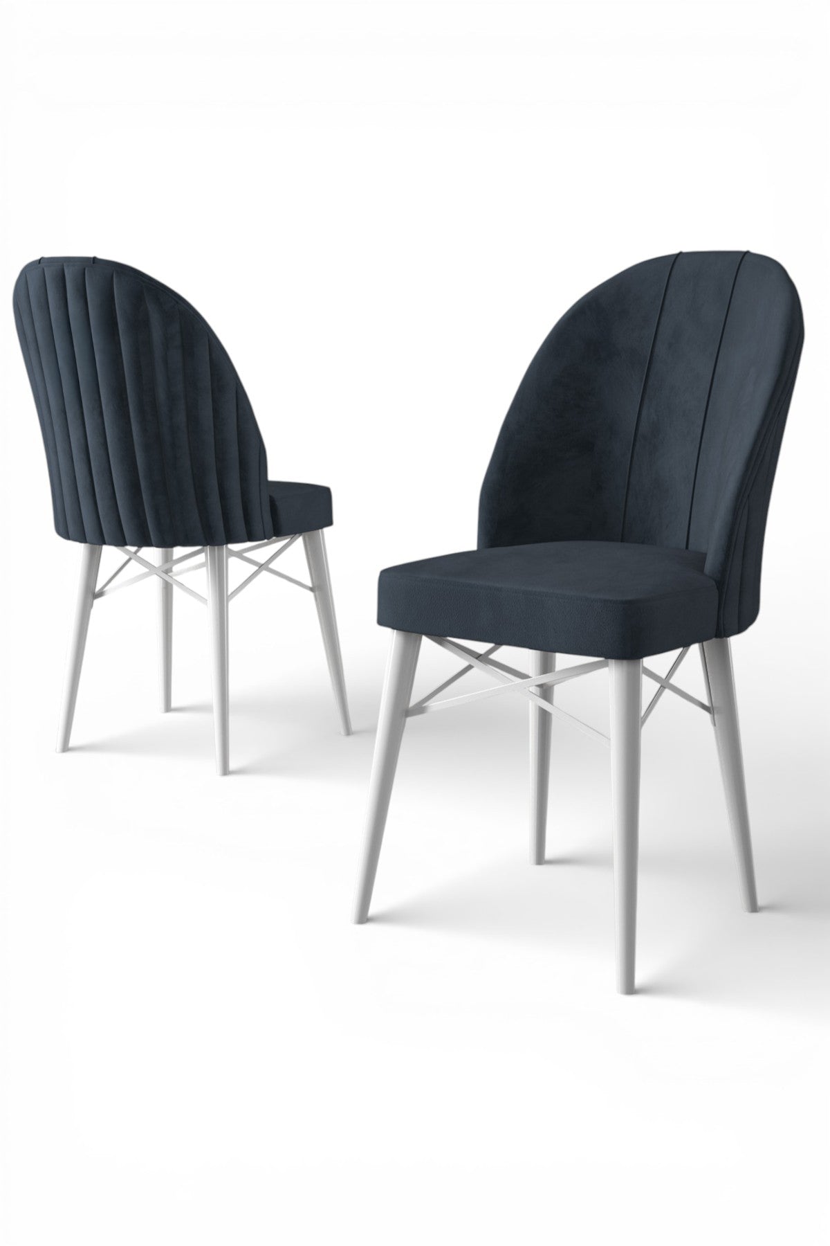 Roz Series-Modern Extendable Kitchen & Dining Table Set & 6 Chairs