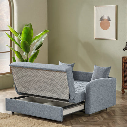 Loft 2 Seater Sofa Bed - Gray