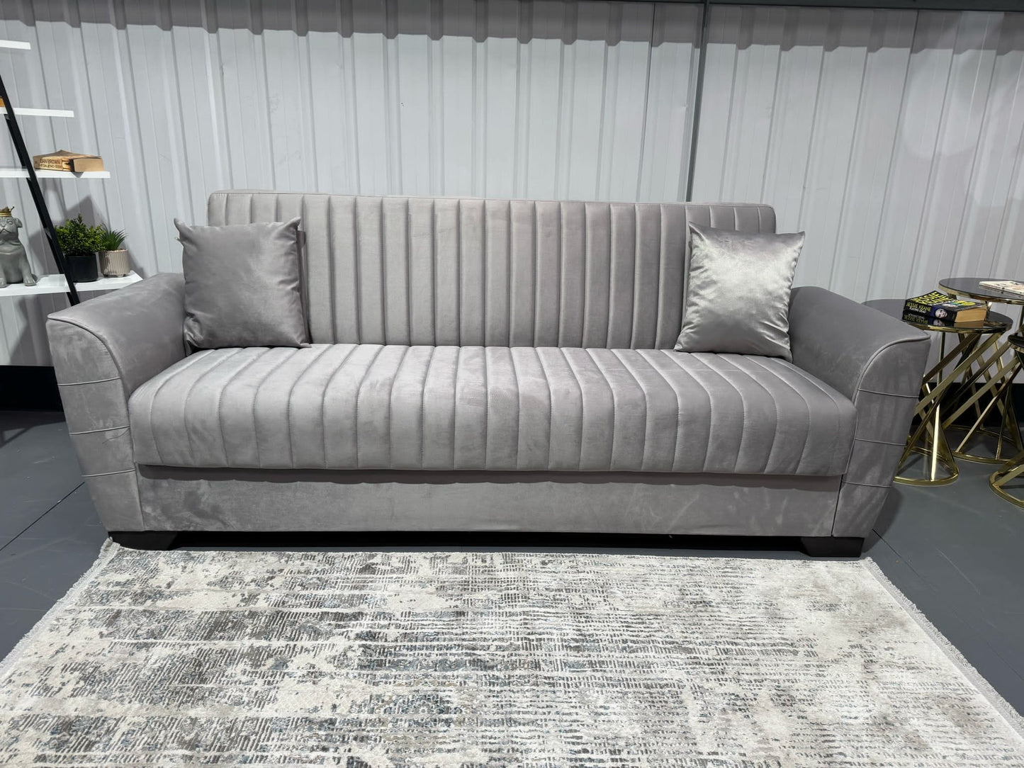 Tual 3+2+1 Seater Sofa Bed - Gray