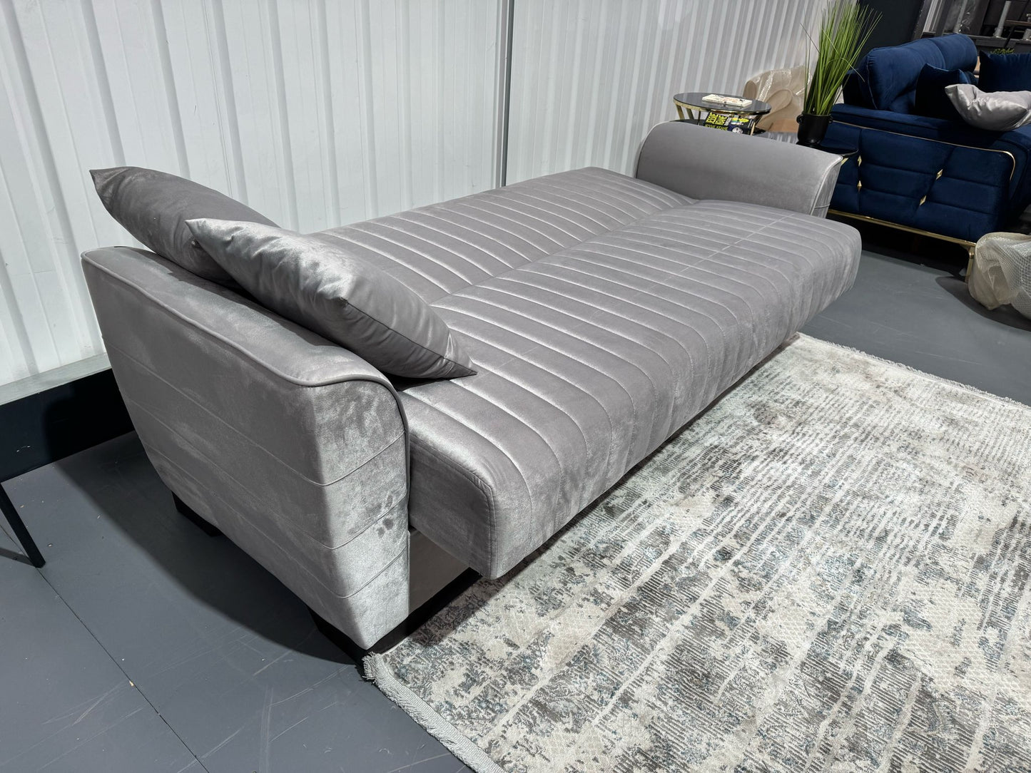 Tual 3+2+1 Seater Sofa Bed - Gray