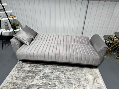 Tual 3+2+1 Seater Sofa Bed - Gray