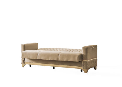 Istanbul Modern Beige 3+2+1 Seater Sofa Bed