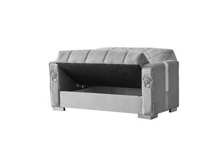 Lion Modern Gray Silver 3+2+1 Seater Bed