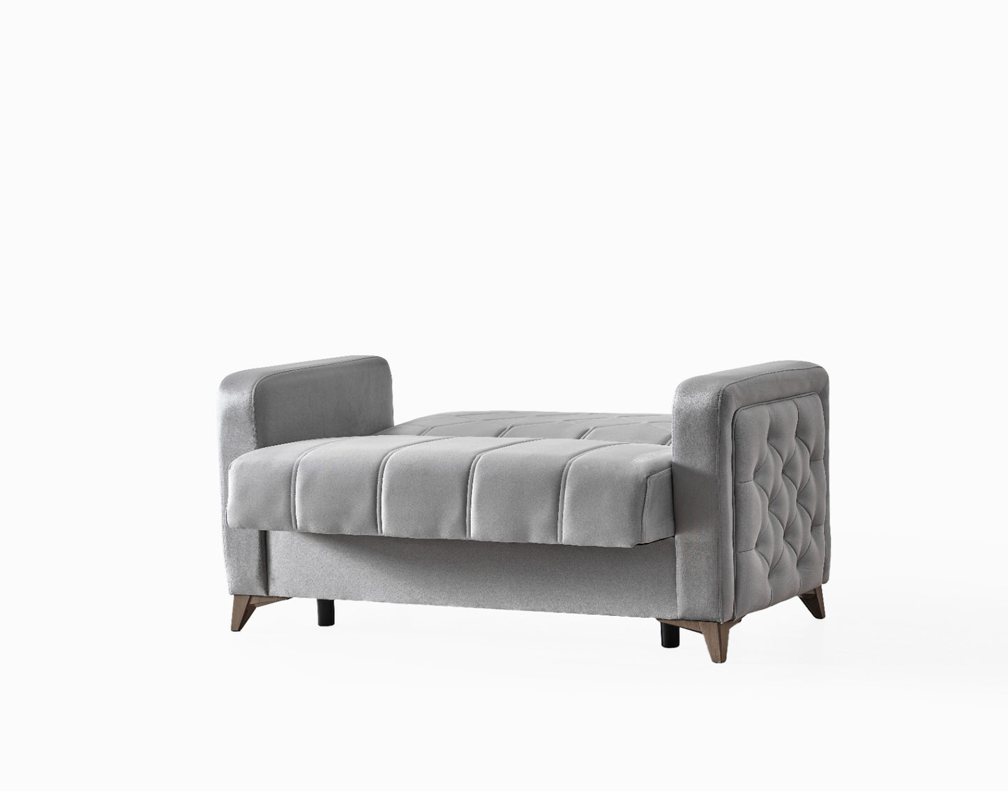 Chester 3+2+1 Seater Sofa Bed -  Gray