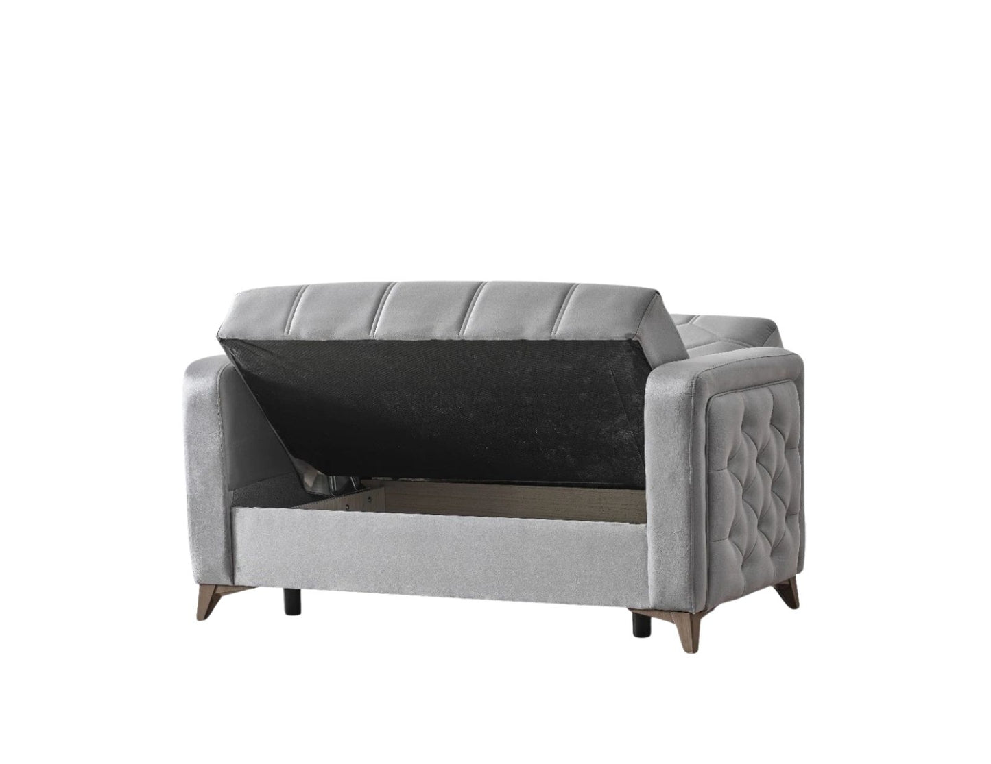 Chester 3+2+1 Seater Sofa Bed -  Gray